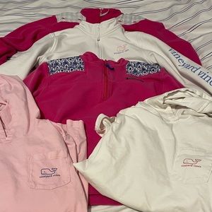 5 piece Girls Vineyard Vines bundle - all are size Girls Large (14)